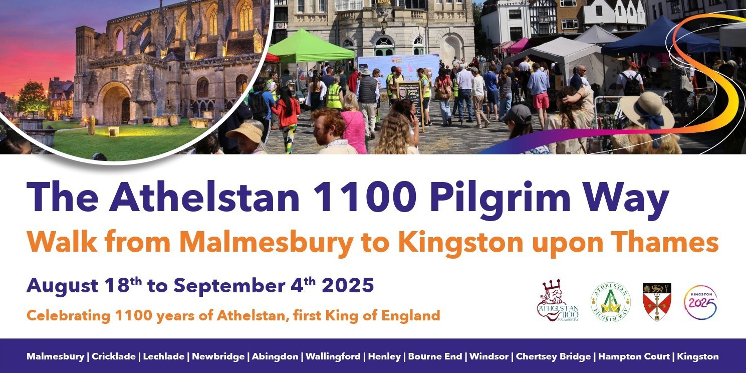 It's here! The Start of the Athelstan 1100 Pilgrim Way Walk